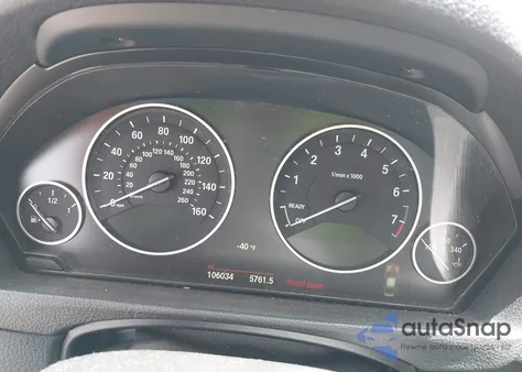 2015 BMW 328 Xi Sulev из США, поврежденный, VIN WBA3B5G53FNS15693